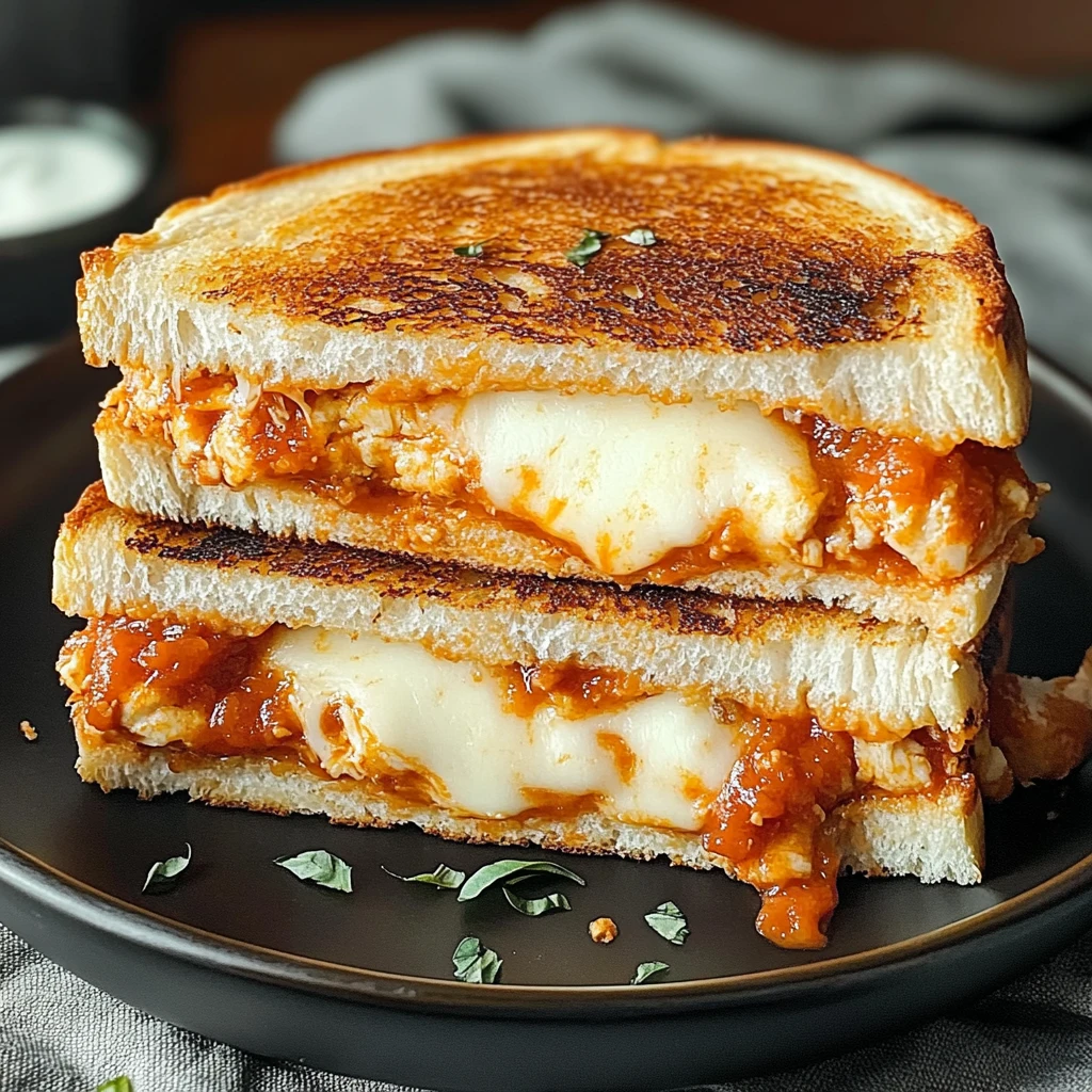 Chicken Parmesan Cheese Melt 5 Steps Ultimate Delicious