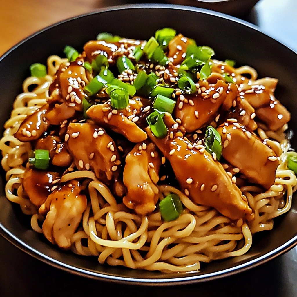Chicken Teriyaki Noodles 30 Minutes Easy Delicious