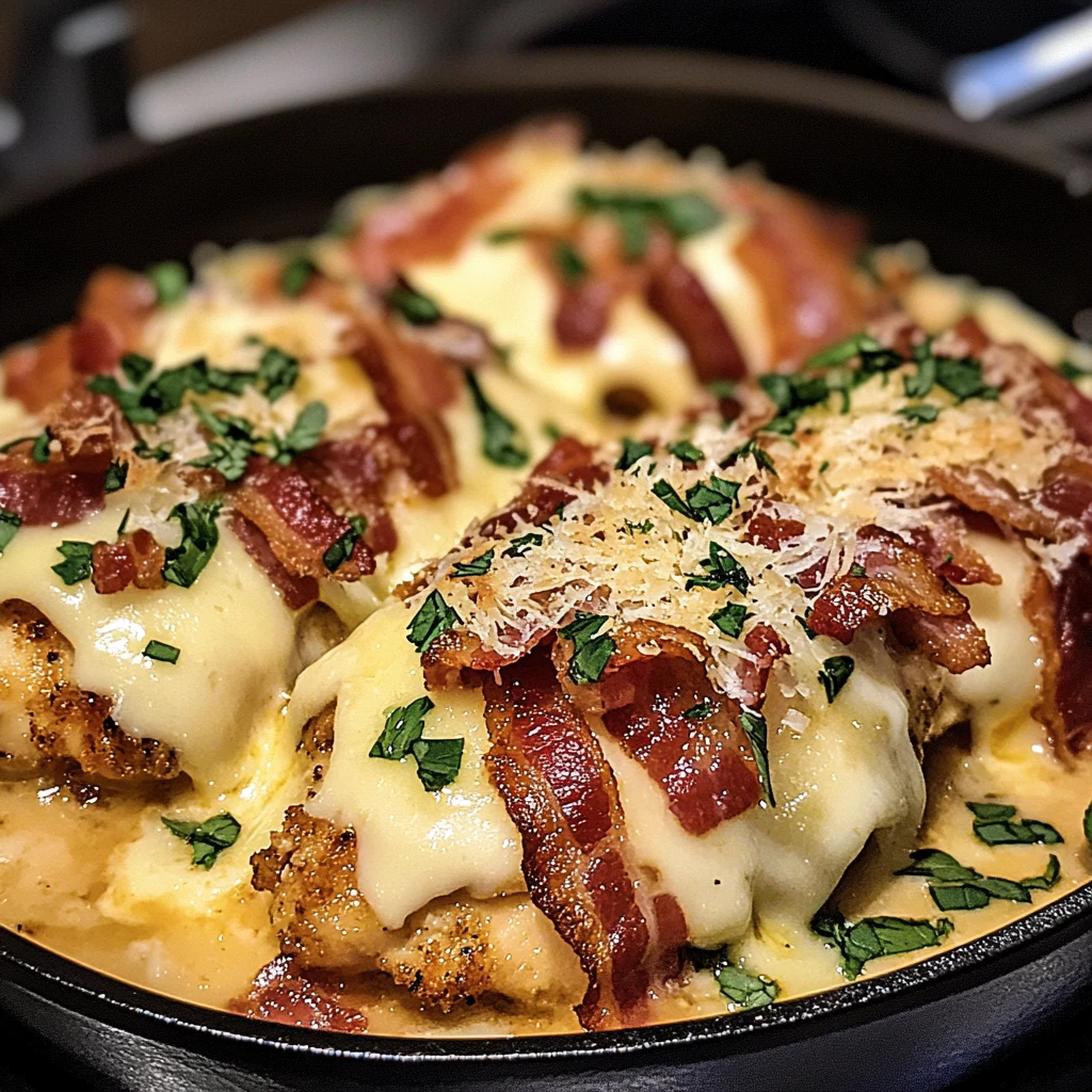 Crispy Bacon Chicken Parmesan Explosion Skillet 30 Minutes Ultimate Delicious