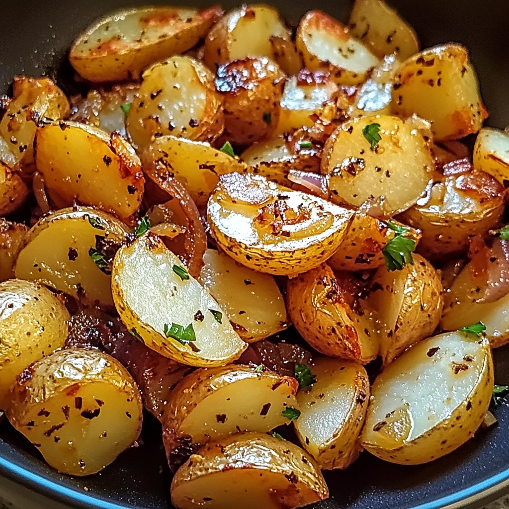 Crispy Oven Fried Potatoes & Onions 35 Minutes Amazing