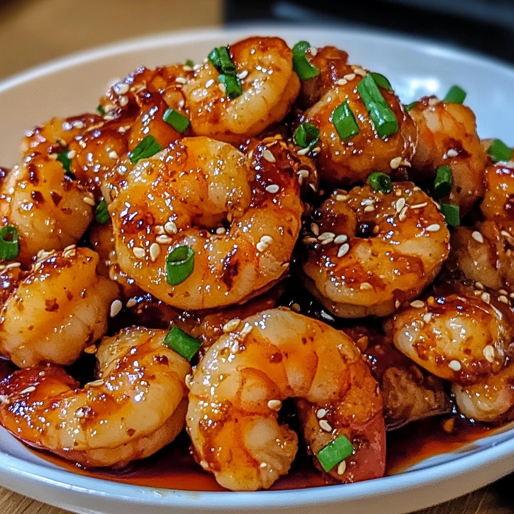 Firecracker Shrimp 4 Servings Easy Delicious