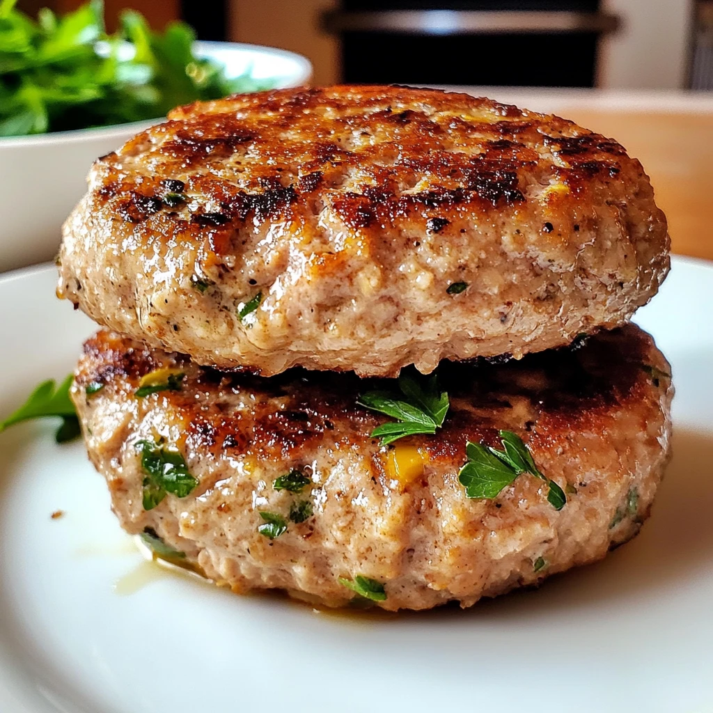 Ground Turkey Burger 4 Servings Ultimate Delicious