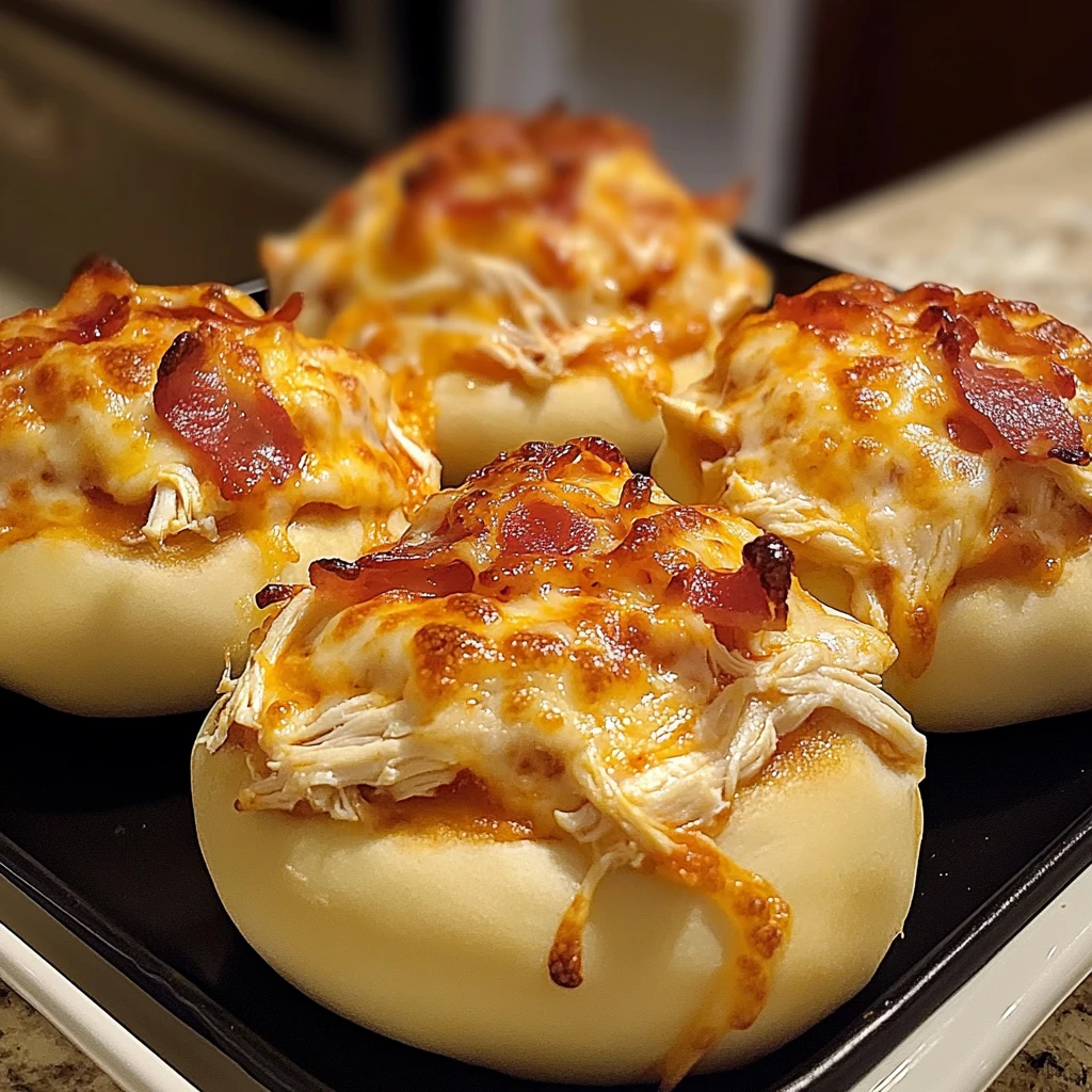 Monster Bacon Buffalo Chicken Loaded Pizza Bombs 30 Minutes Awesome Delicious