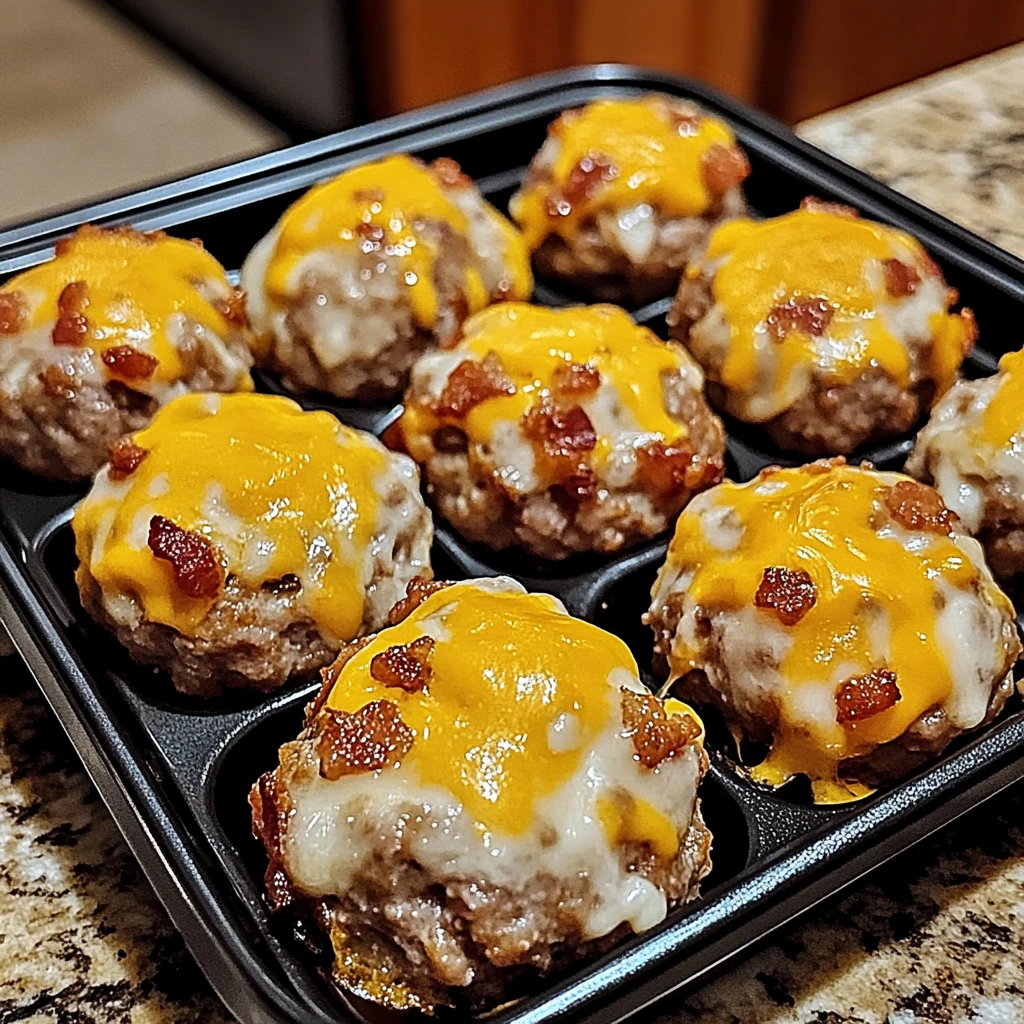Monster Bacon Cheese Loaded Sausage Ball Bombs 30 Minutes Ultimate Delicious