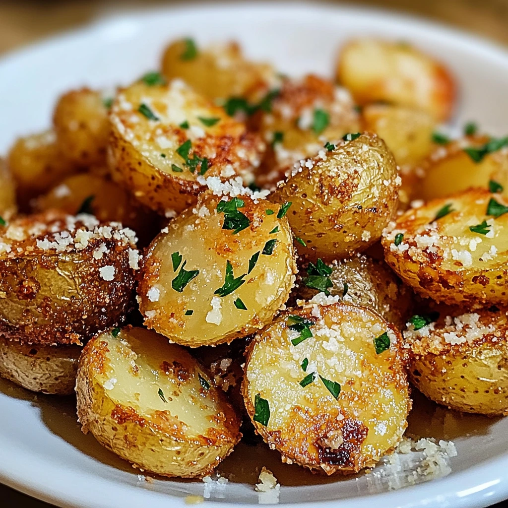 Parmesan Crusted Potatoes 30 Minutes Easy Delicious