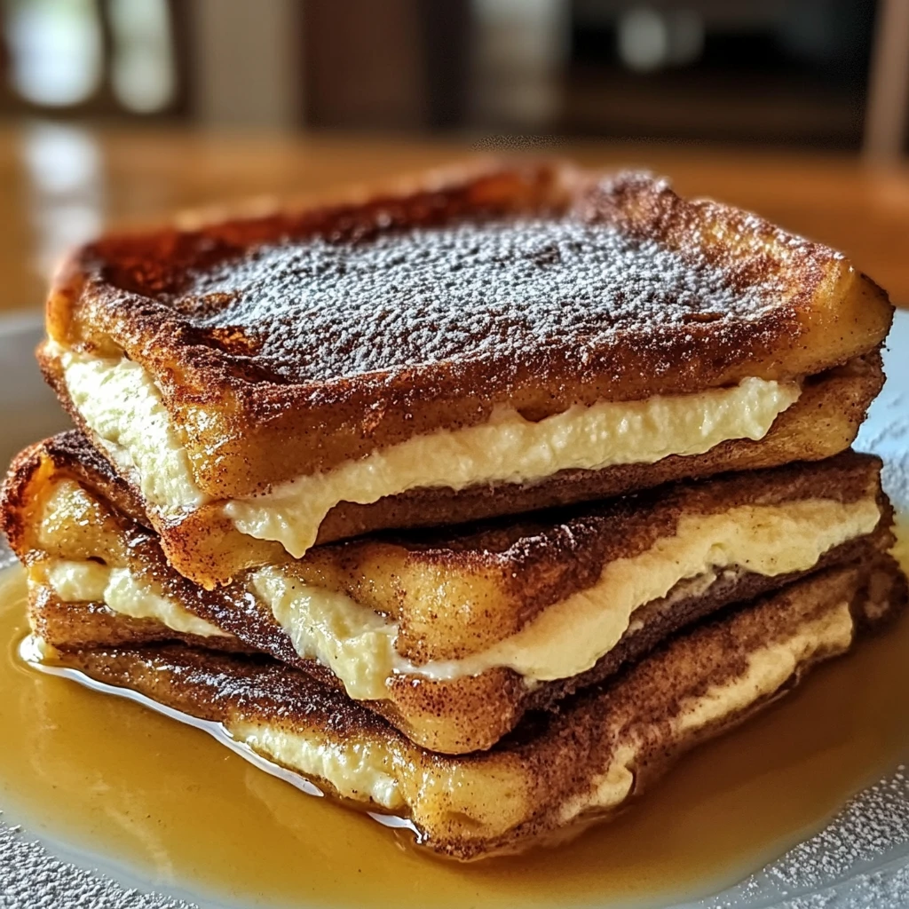 Churro Stuffed French Toast 4 Servings Ultimate Delicious