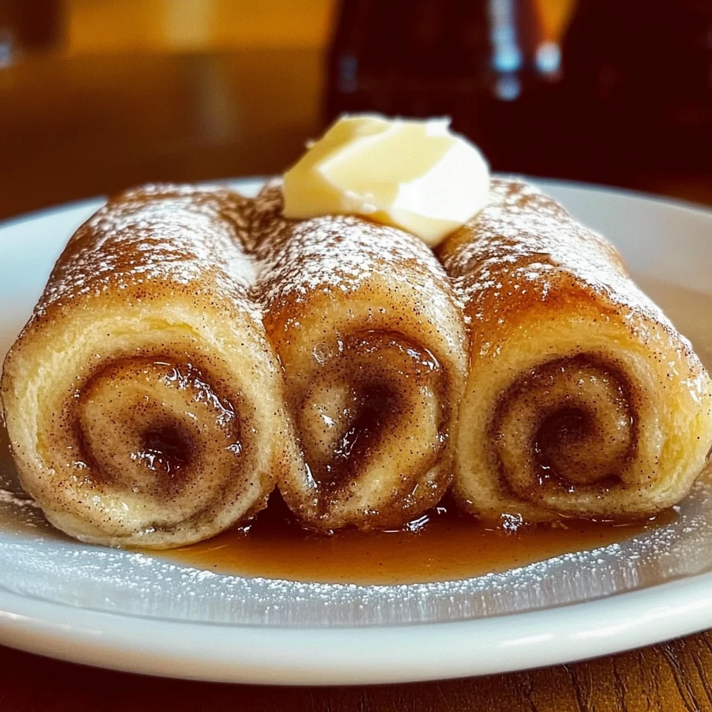 Cinnamon Roll French Toast Rolls 5 Steps Ultimate Delicious
