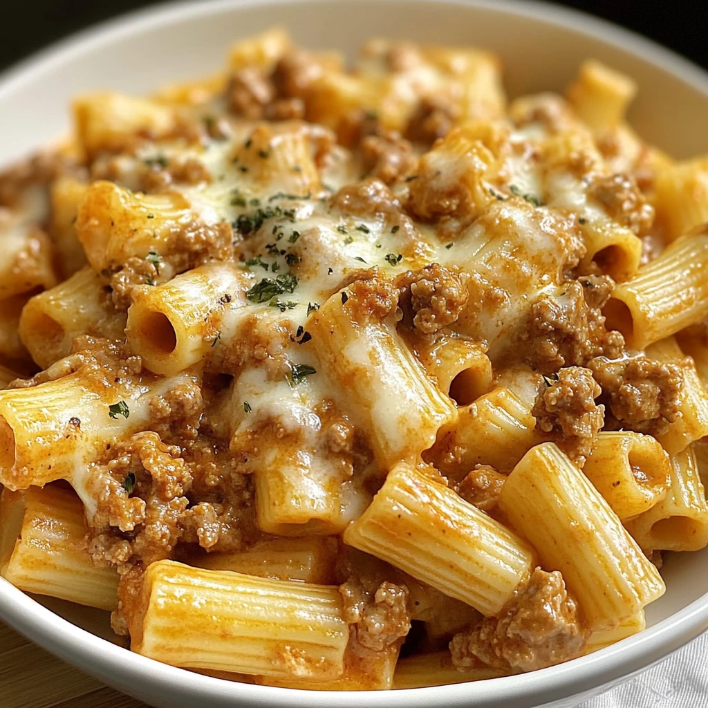 Creamy Rigatoni with Boursin Cheese 30 Minutes Amazing