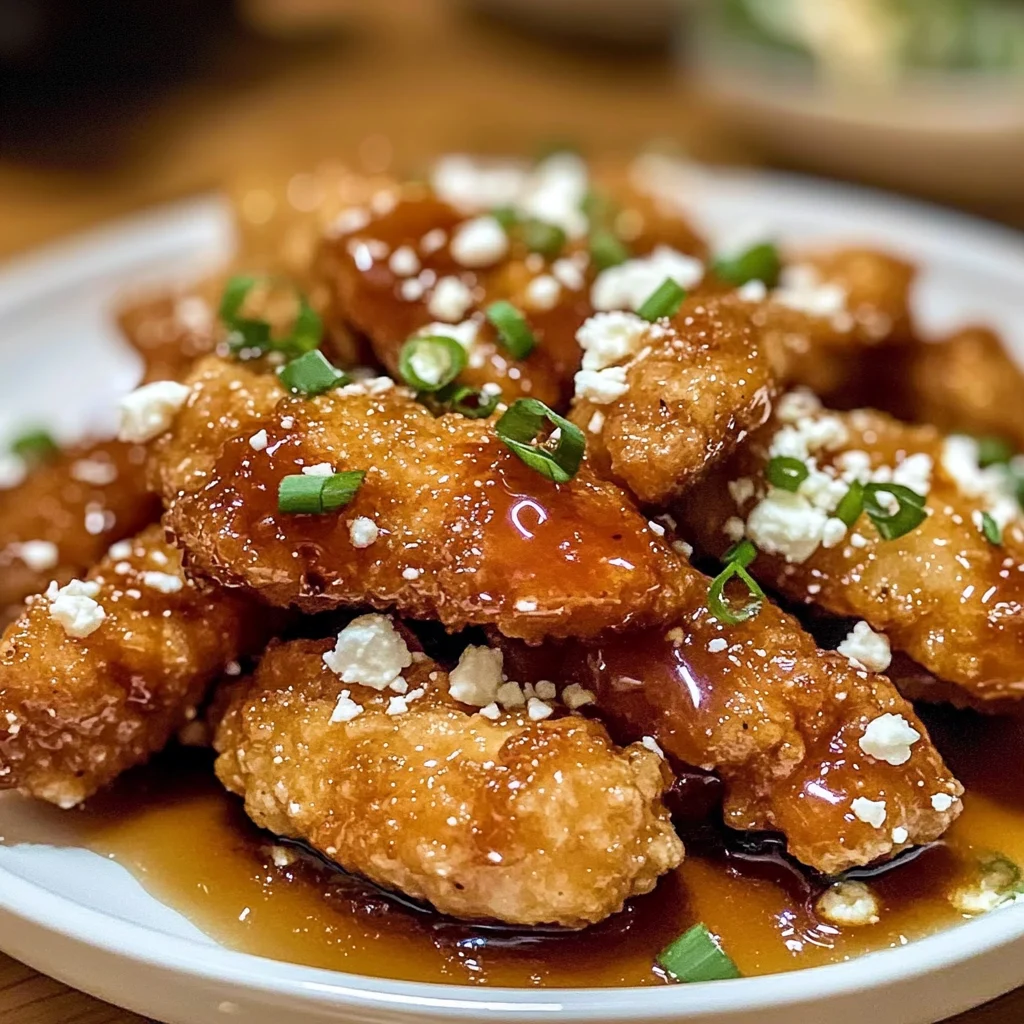 Crispy Hot Honey Feta Chicken 4 Servings Easy Delicious