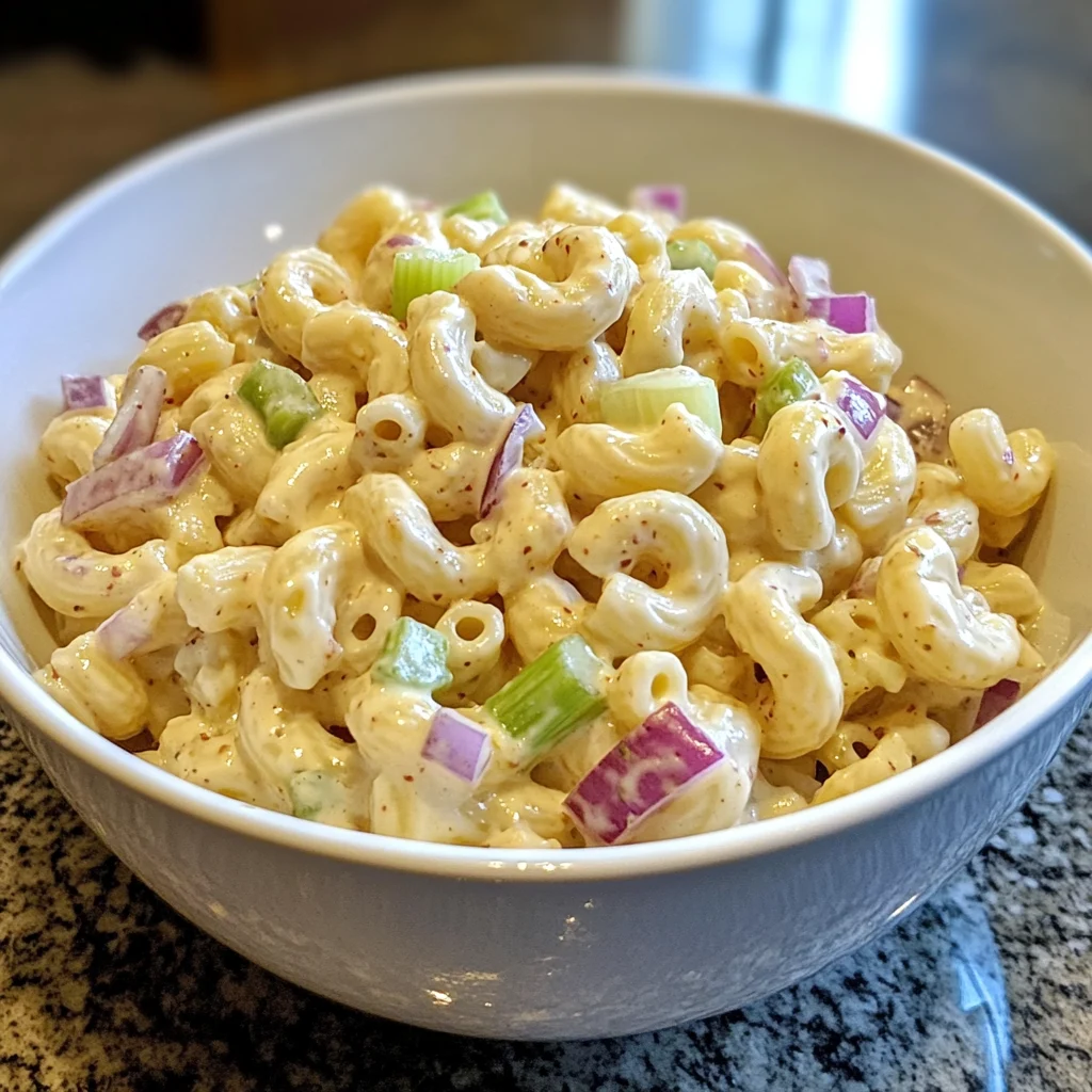 Guy Fieri's Macaroni Salad 4 Servings Easy Delicious