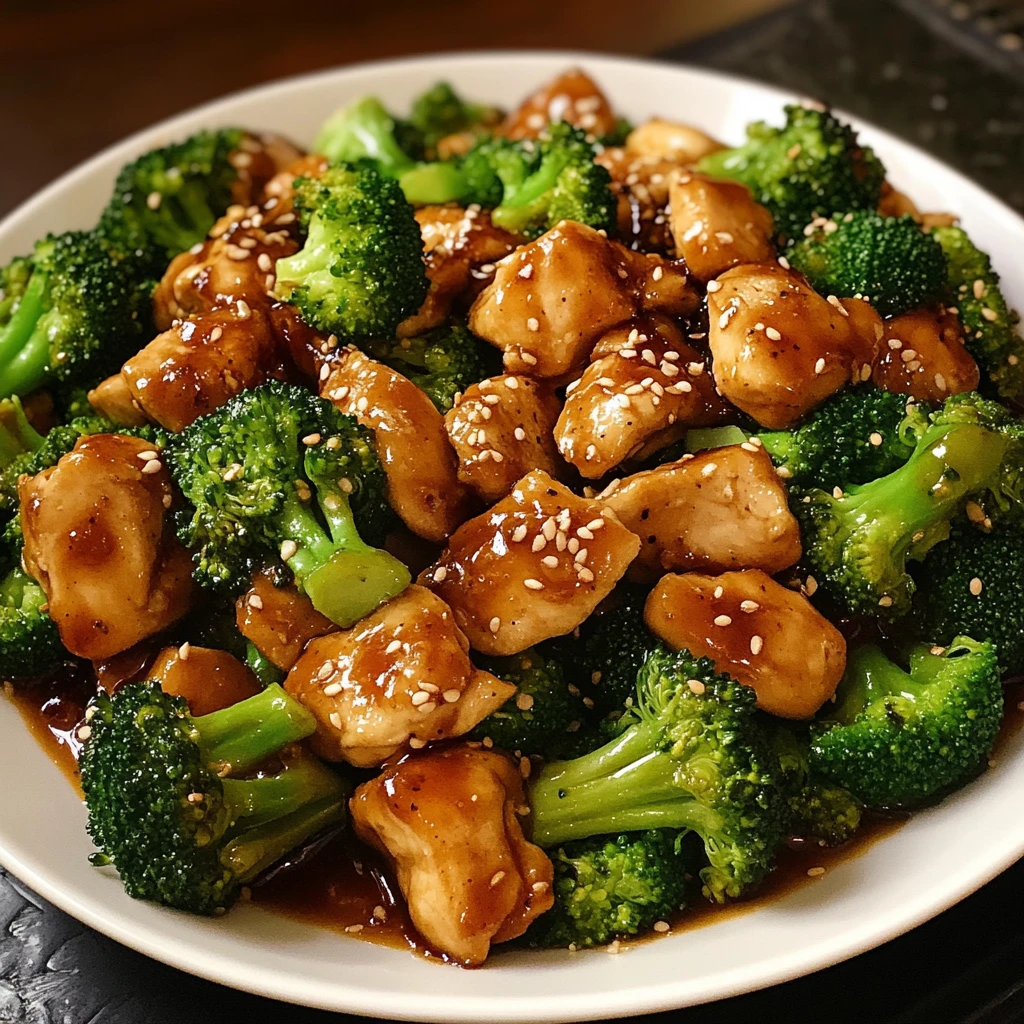 Honey Garlic Chicken and Broccoli 4 Servings Easy Delicious