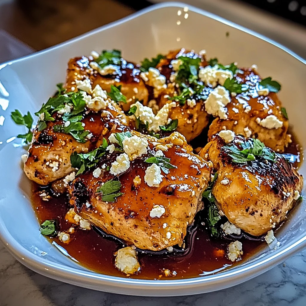 Hot Honey Feta Chicken Dish 4 Ingredients Ultimate Delicious