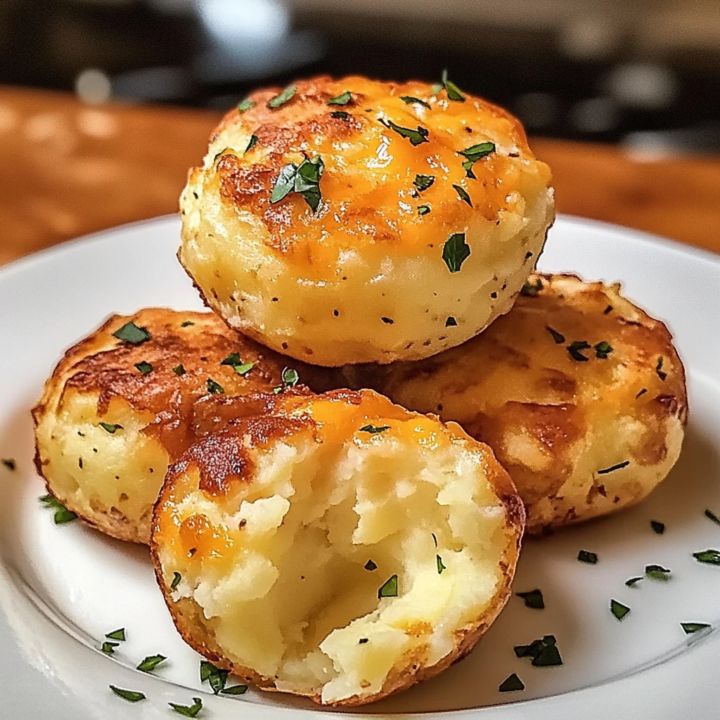 Mashed Potato Cheese Puffs 20 Minutes Easy Delicious