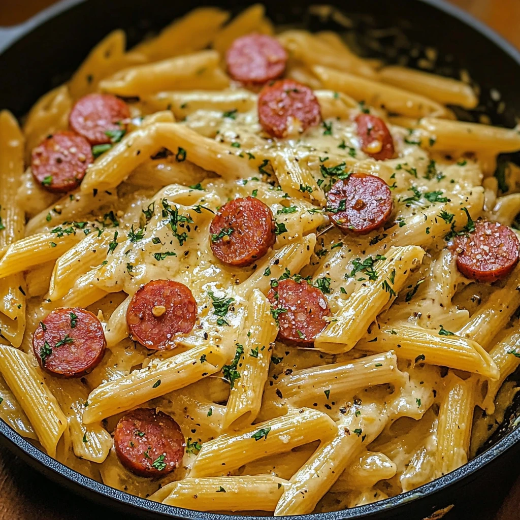 One Pot Kielbasa Pasta 30 Minutes Easy Delicious