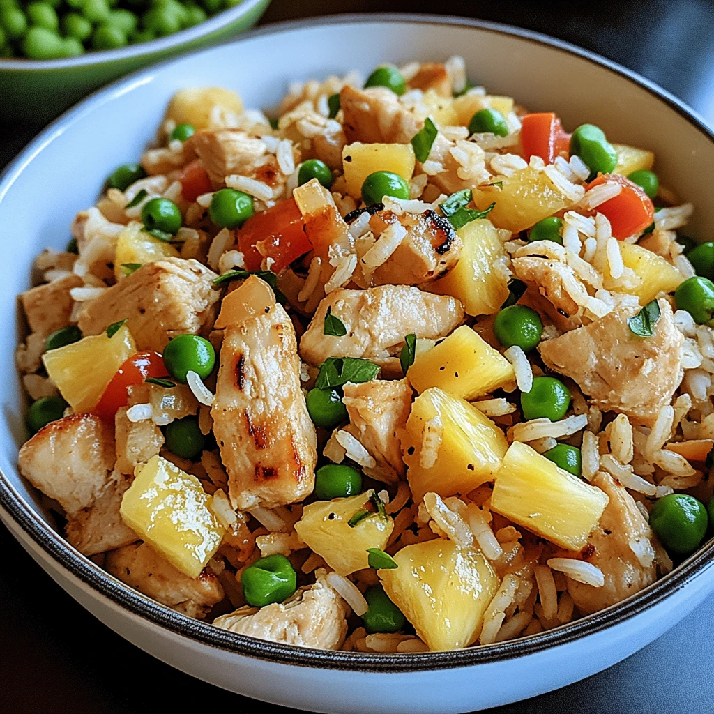Pineapple Chicken Rice 30 Minutes Easy Delicious