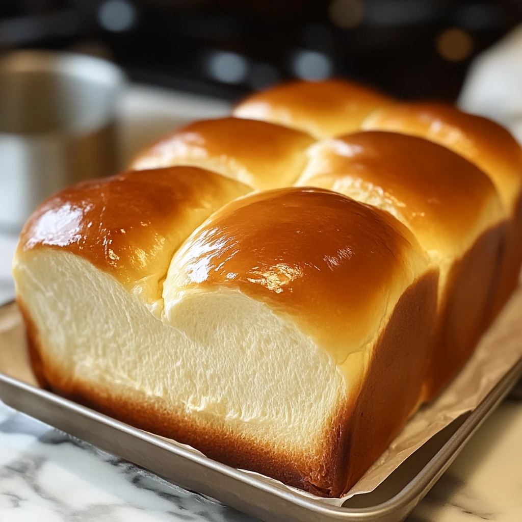 Sweet Condensed Milk Bread 5 Steps Ultimate Delicious