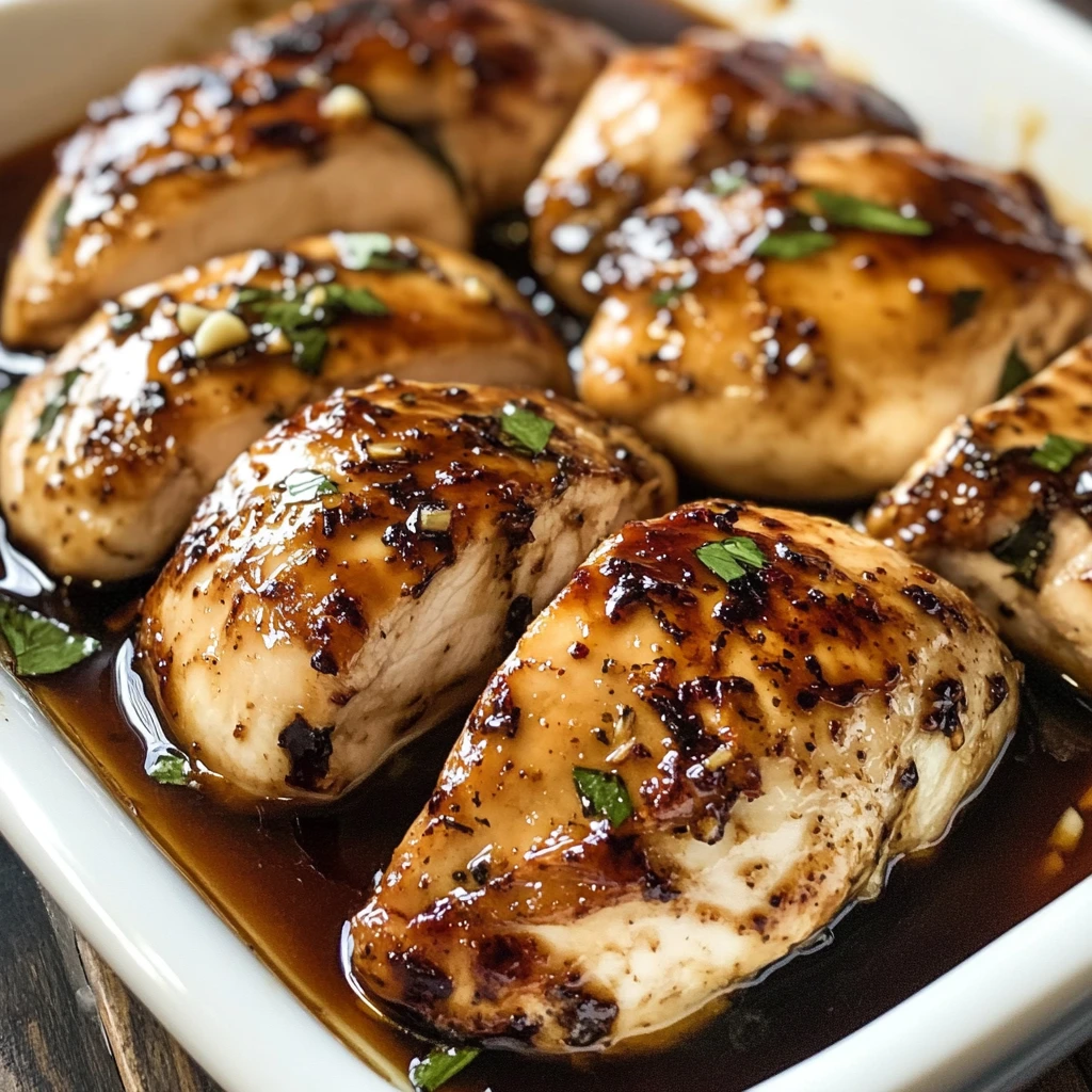 Balsamic Baked Chicken Breast 30 Minutes Easy Delicious