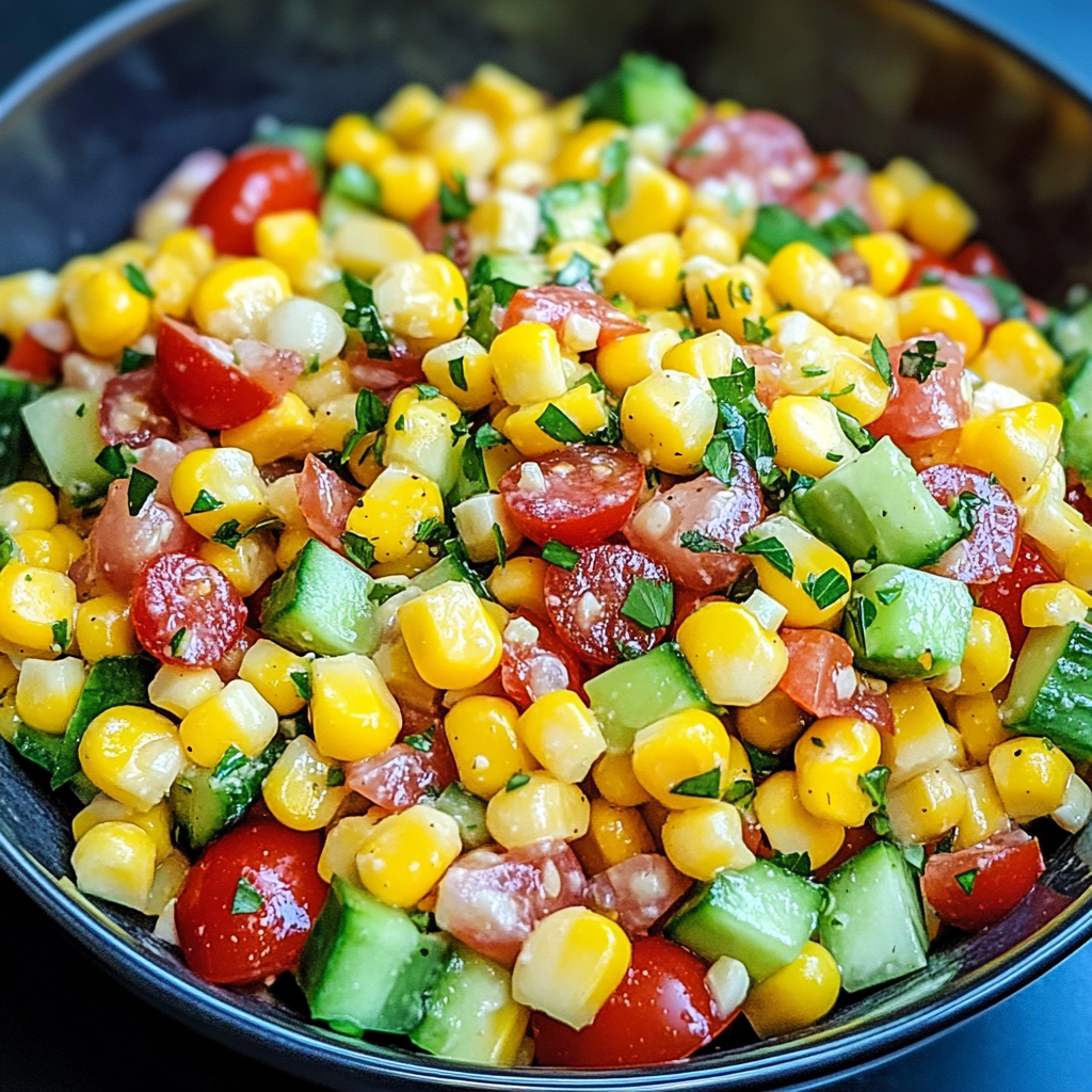 Crack Corn Salad 4 Servings Easy Delicious
