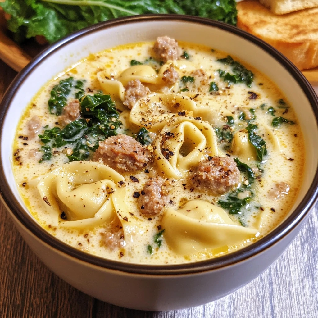 Creamy Tortellini Soup 30 Minutes Easy Delicious