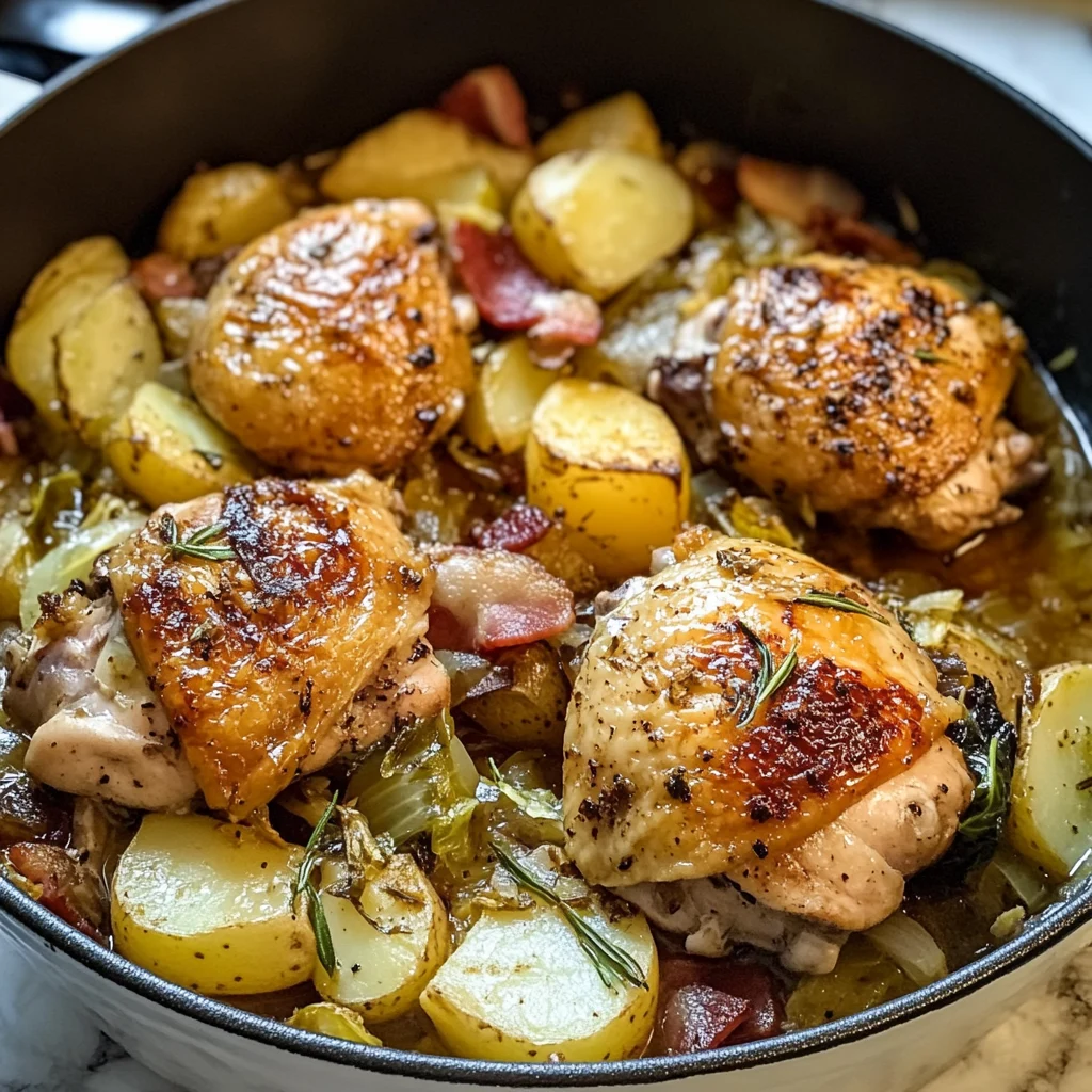One Pot Irish Chicken 4 Servings Easy Delicious