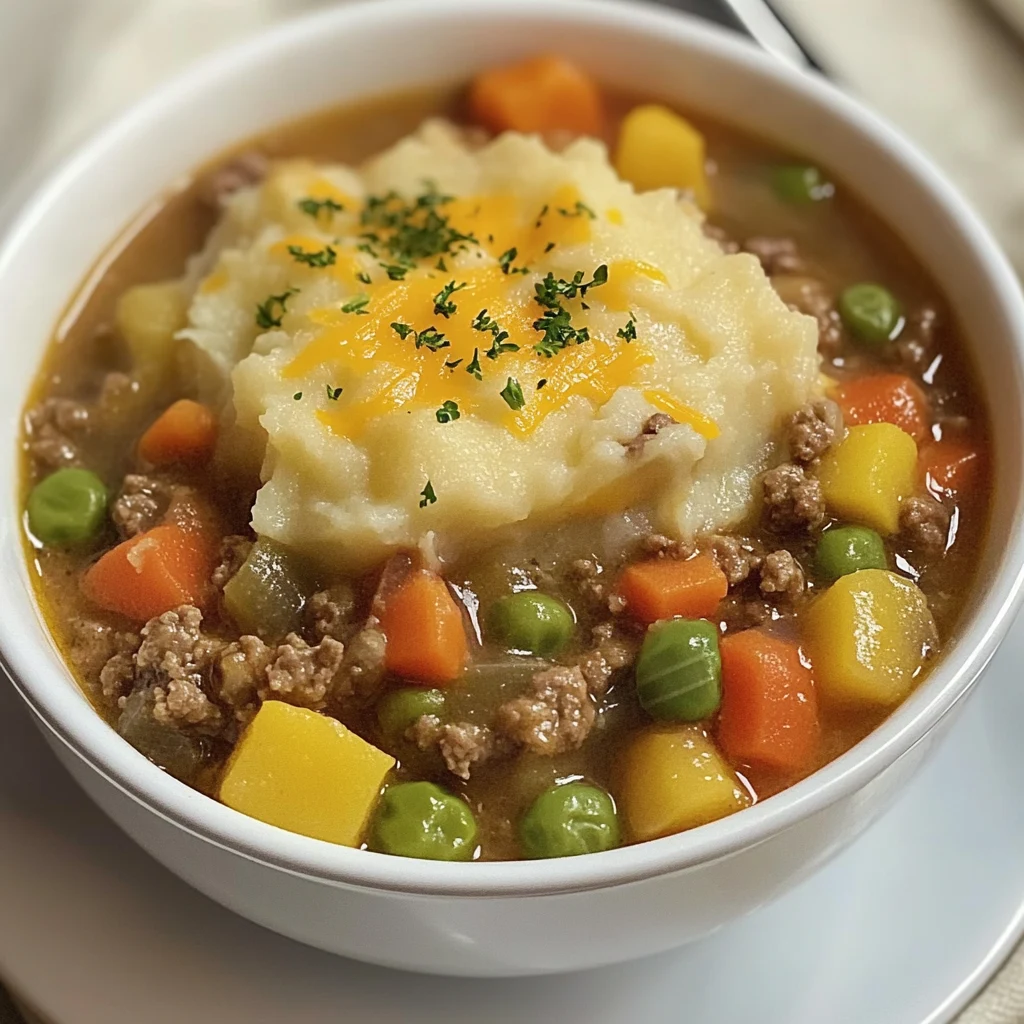 Shepherd’s Pie Soup 6 Ingredients Perfectly Delicious
