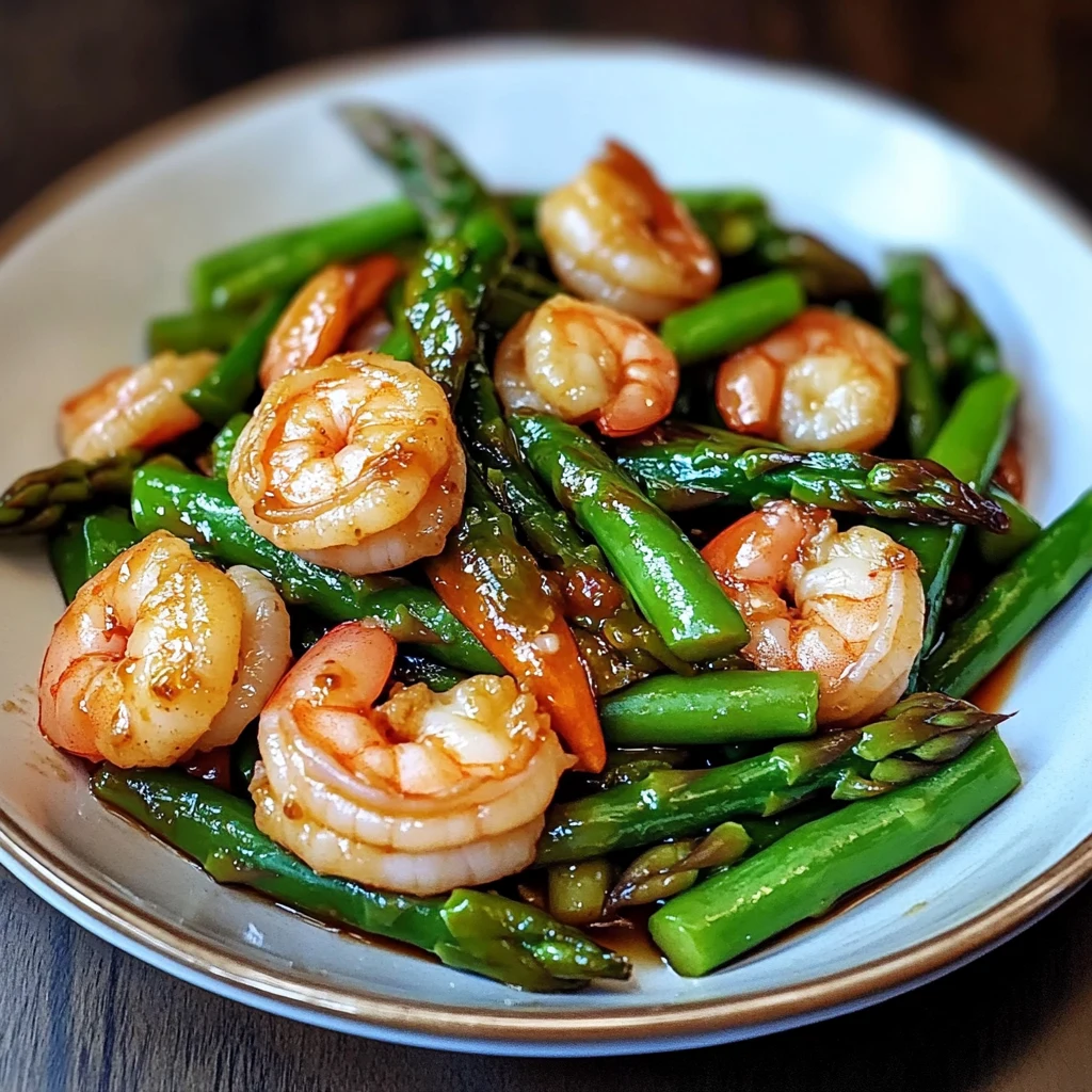 Shrimp Asparagus Stir Fry 30 Minutes Easy Delicious