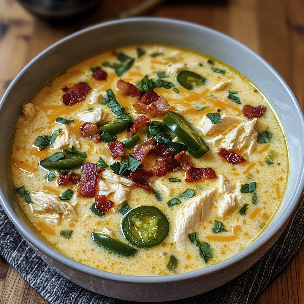 Spicy Jalapeño Popper Chicken Soup 30 Minutes Awesome Delicious