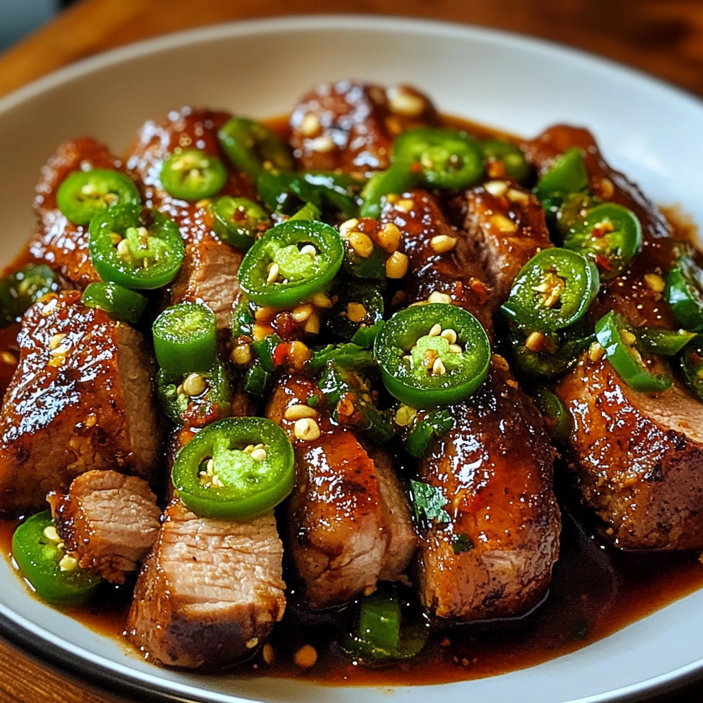Sweet Jalapeno Pork 5 Steps Ultimate Delicious