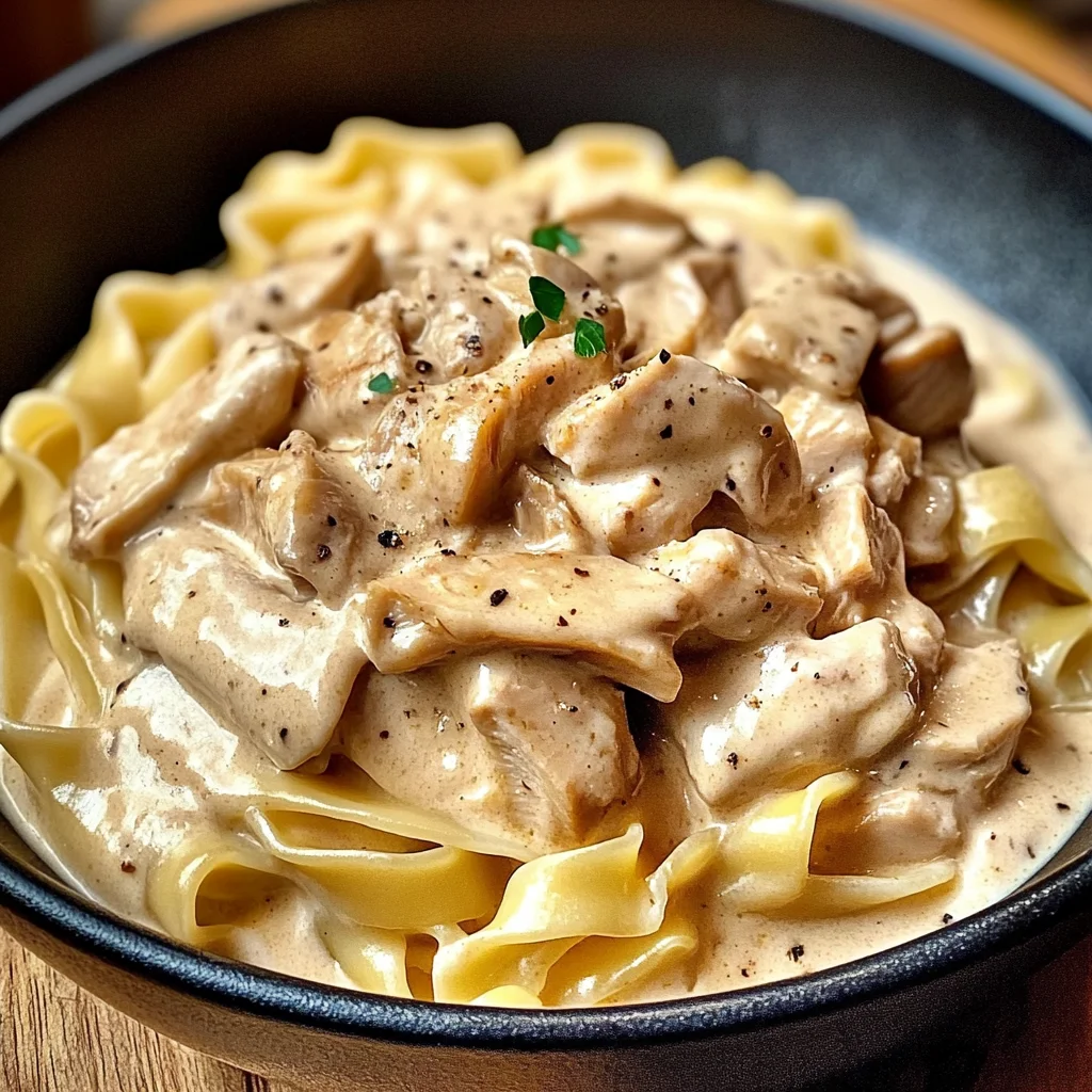 Creamy Chicken Stroganoff: The Perfect Family Dinner Idea