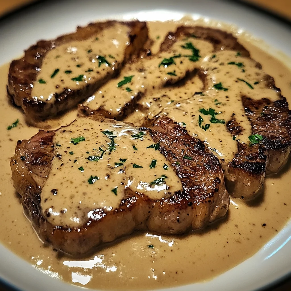 Creamy Garlic Sauce Steak Recipe: A Perfect Steak Delight