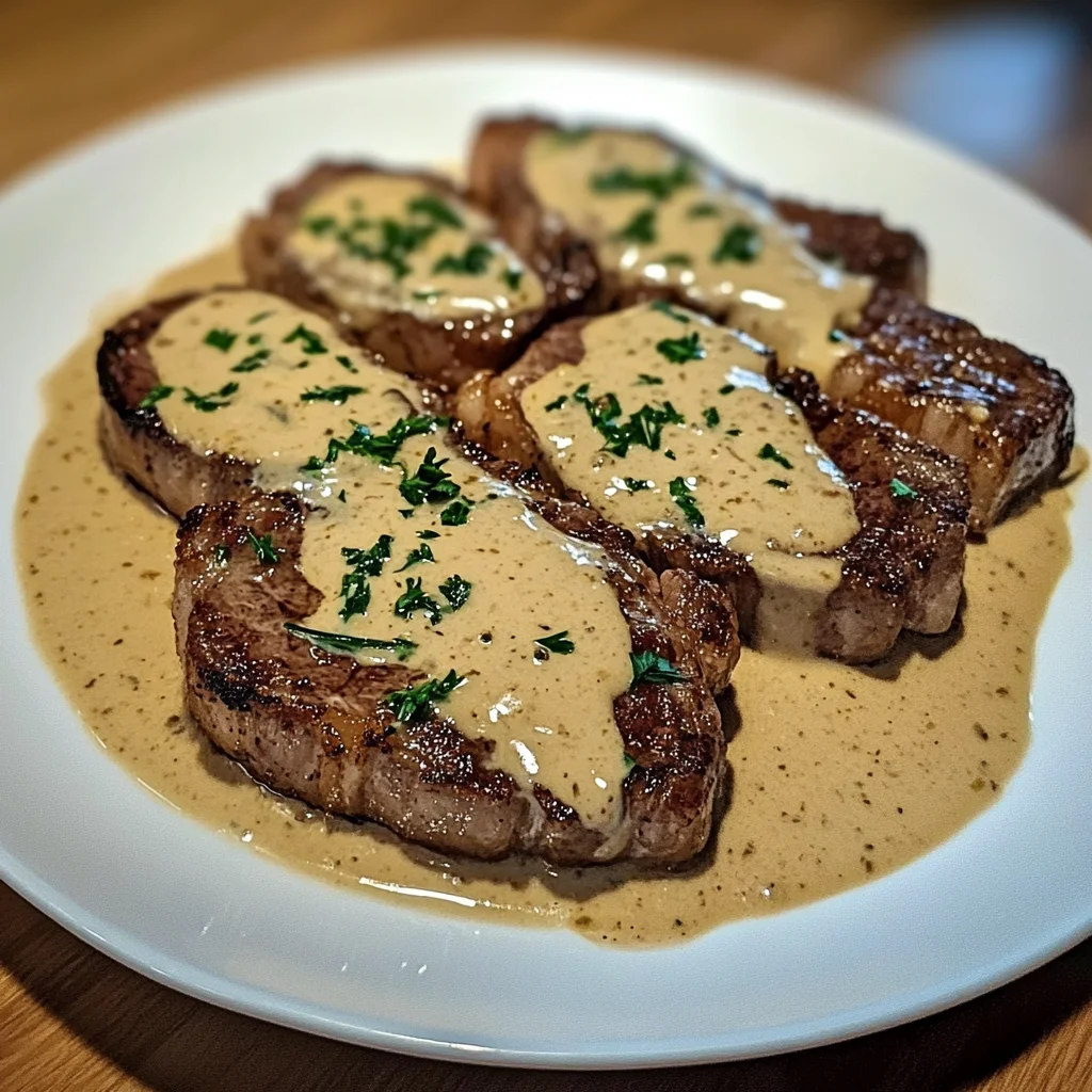 Creamy Garlic Sauce Steak Recipe: A Perfect Steak Delight