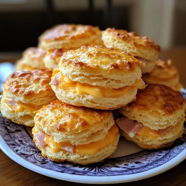 Ham and Cheese Butter Biscuits: Perfect for Breakfast