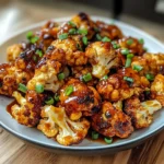 Sweet and Spicy Baked Cauliflower – Oven Roasted Delight