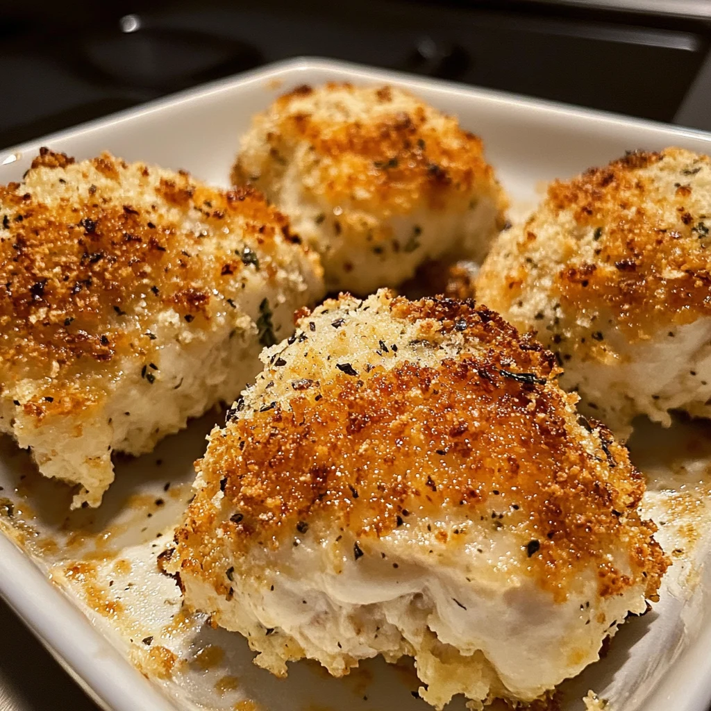 Crispy Ranch Parmesan Chicken Bombs Recipe