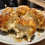 Crispy Ranch Parmesan Chicken Bombs Recipe