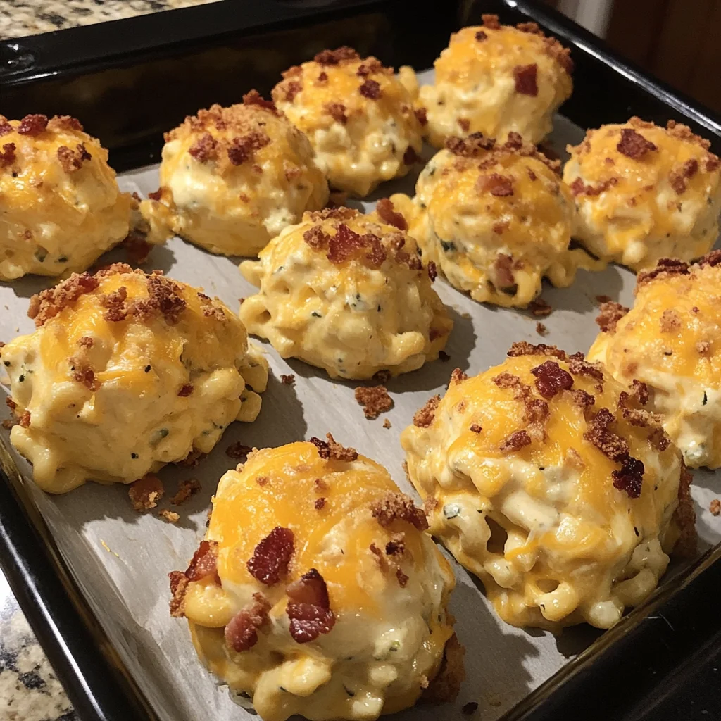 Jalapeño Popper Bacon Mac & Cheese Bombs Recipe