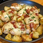 One-Pan Bacon Ranch Chicken & Potatoes Recipe