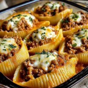 Delicious Ricotta Beef Stuffed Shells Recipe