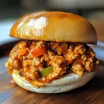 Spicy Cajun Chicken Sloppy Joes Recipe