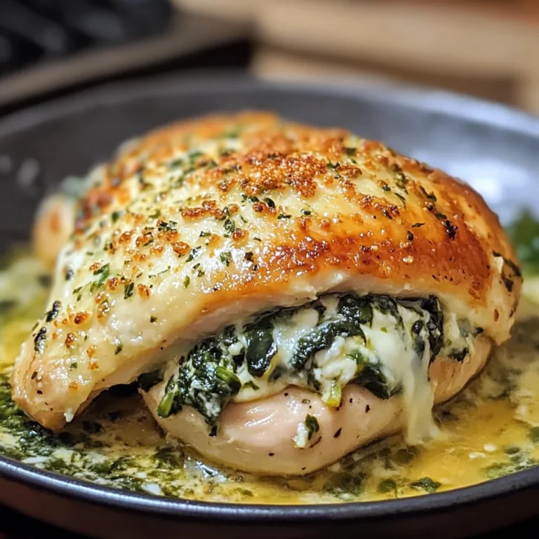 Spinach Stuffed Chicken Breast Recipe - Healthy & Delicious
