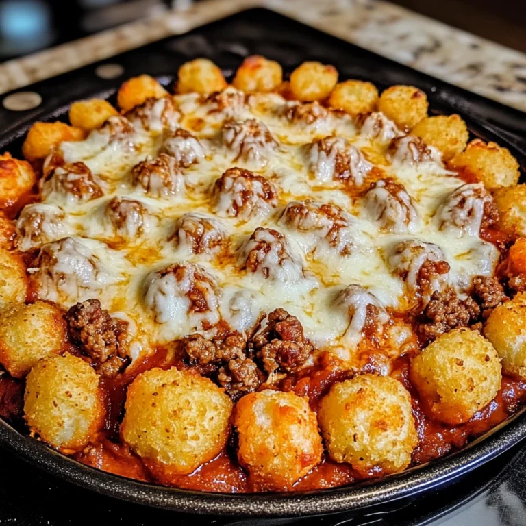 Tater Tot Pizza Casserole: Easy Family Dinner Recipe