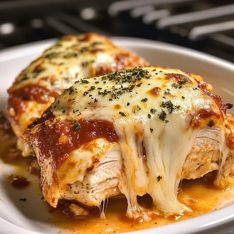 Triple Cheese Pizza Stuffed Chicken Recipe