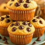 5 ingredient protein muffins recipe card visual