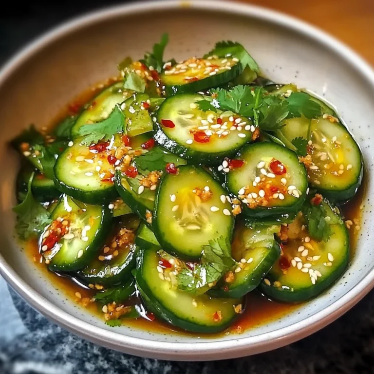 Asian Cucumber Salad 4 Ingredients Easy Delicious