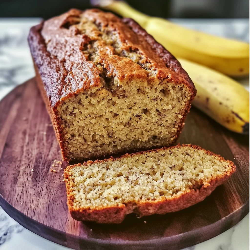 Banana Bread 5 Steps Easy Delicious