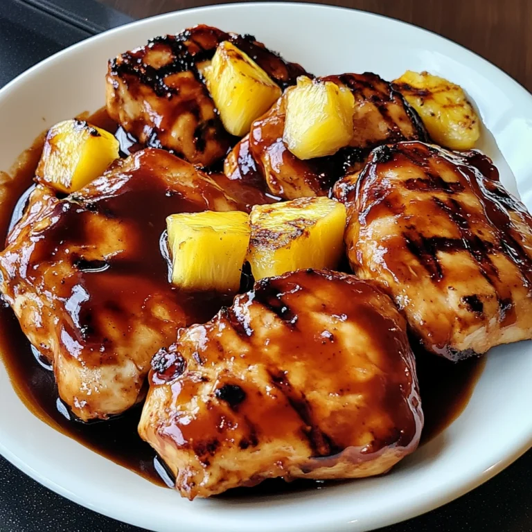 Barbecue Pineapple Chicken 30 Minutes Easy Delicious