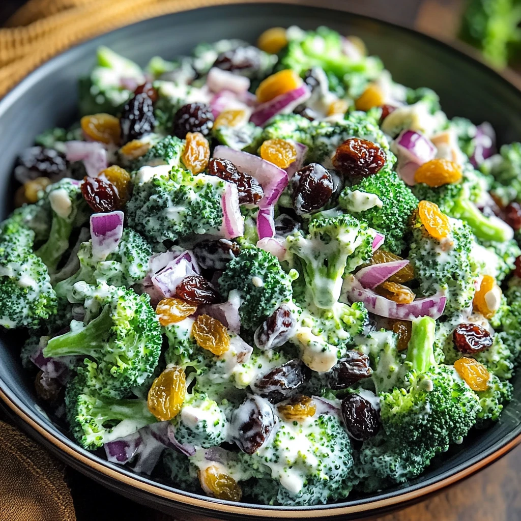Broccoli Salad 5 Steps Easy Delicious