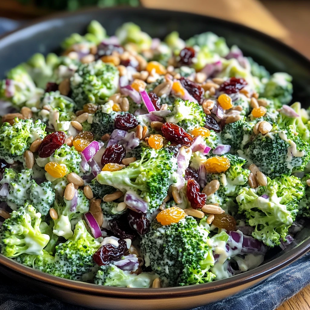 Broccoli Salad 5 Steps Easy Delicious
