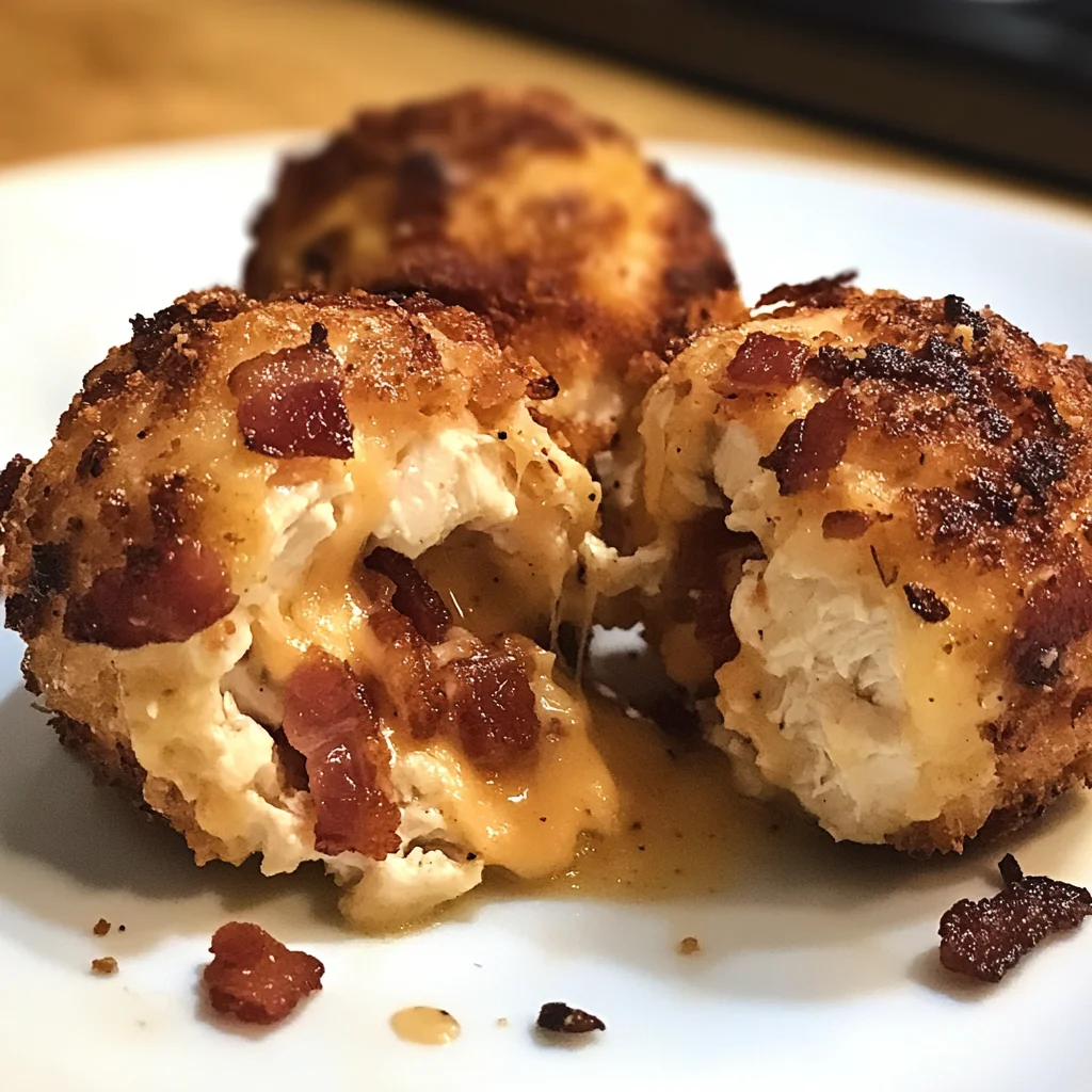 Crispy Bacon Cheese Stuffed Chicken Bombs 30 Minutes Easy Delicious
