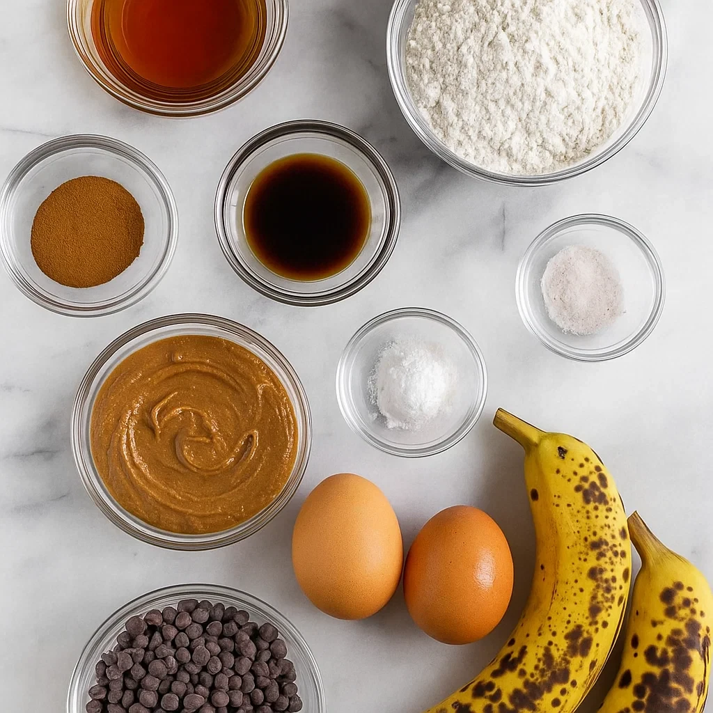 Ingredients for 5 ingredient protein muffins